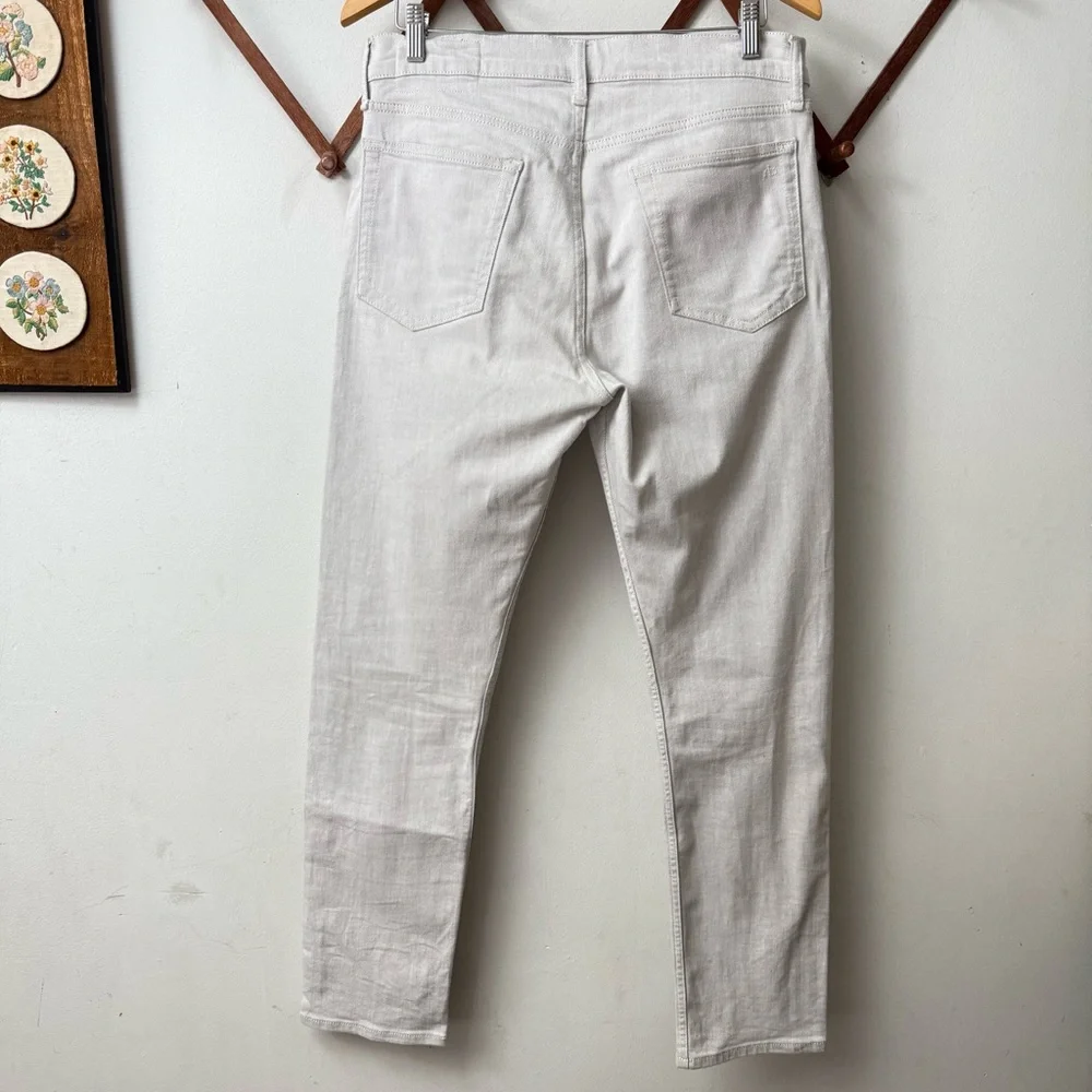 Rag & Bone Fit Slim 2 Ecru Denim Button Fly Jeans